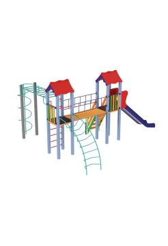 Игровая площадка уличная Вагончик 1.5 м